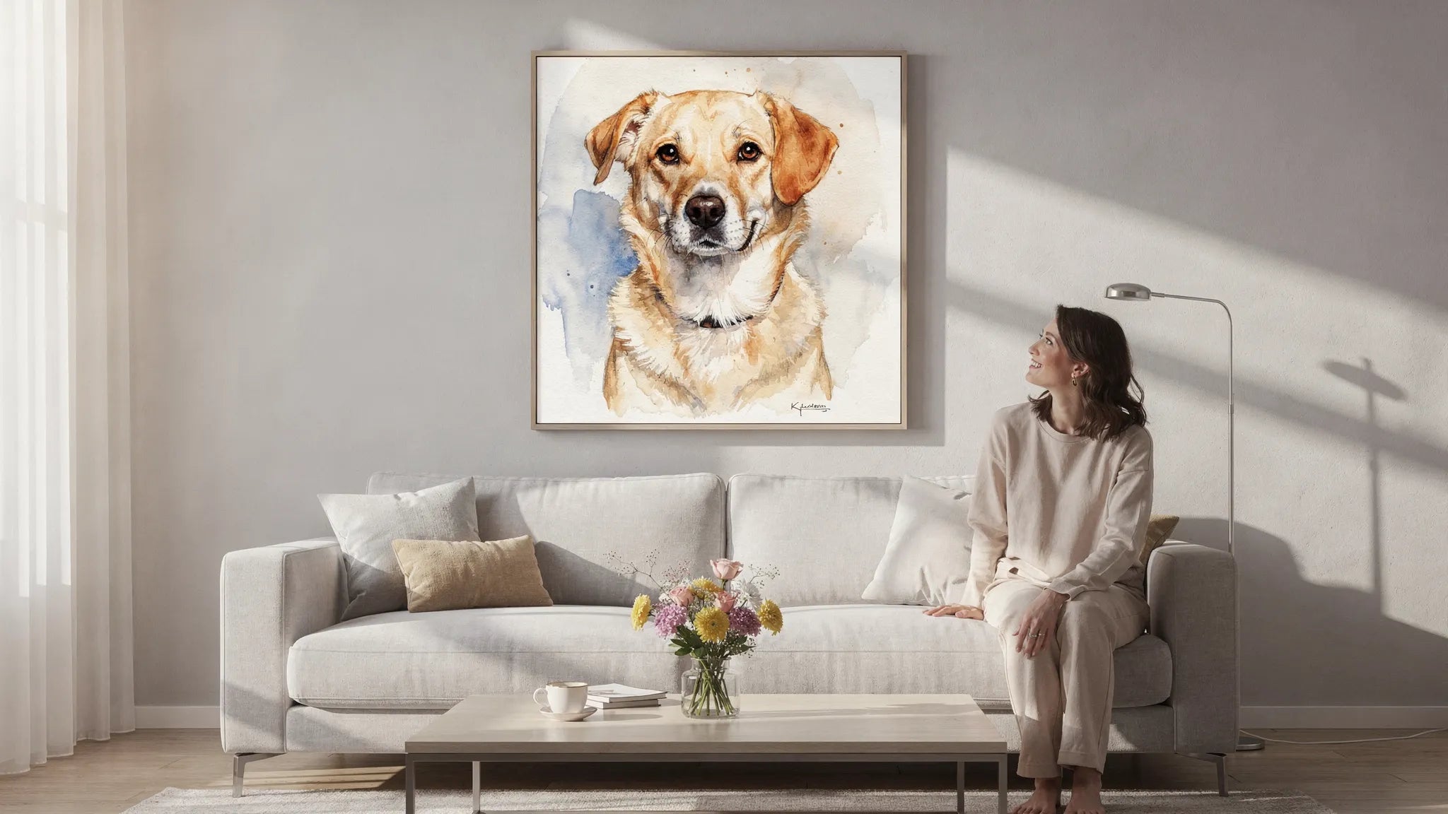 Personalisiertes Haustier Bild: Ideen, Formate, Beispiele