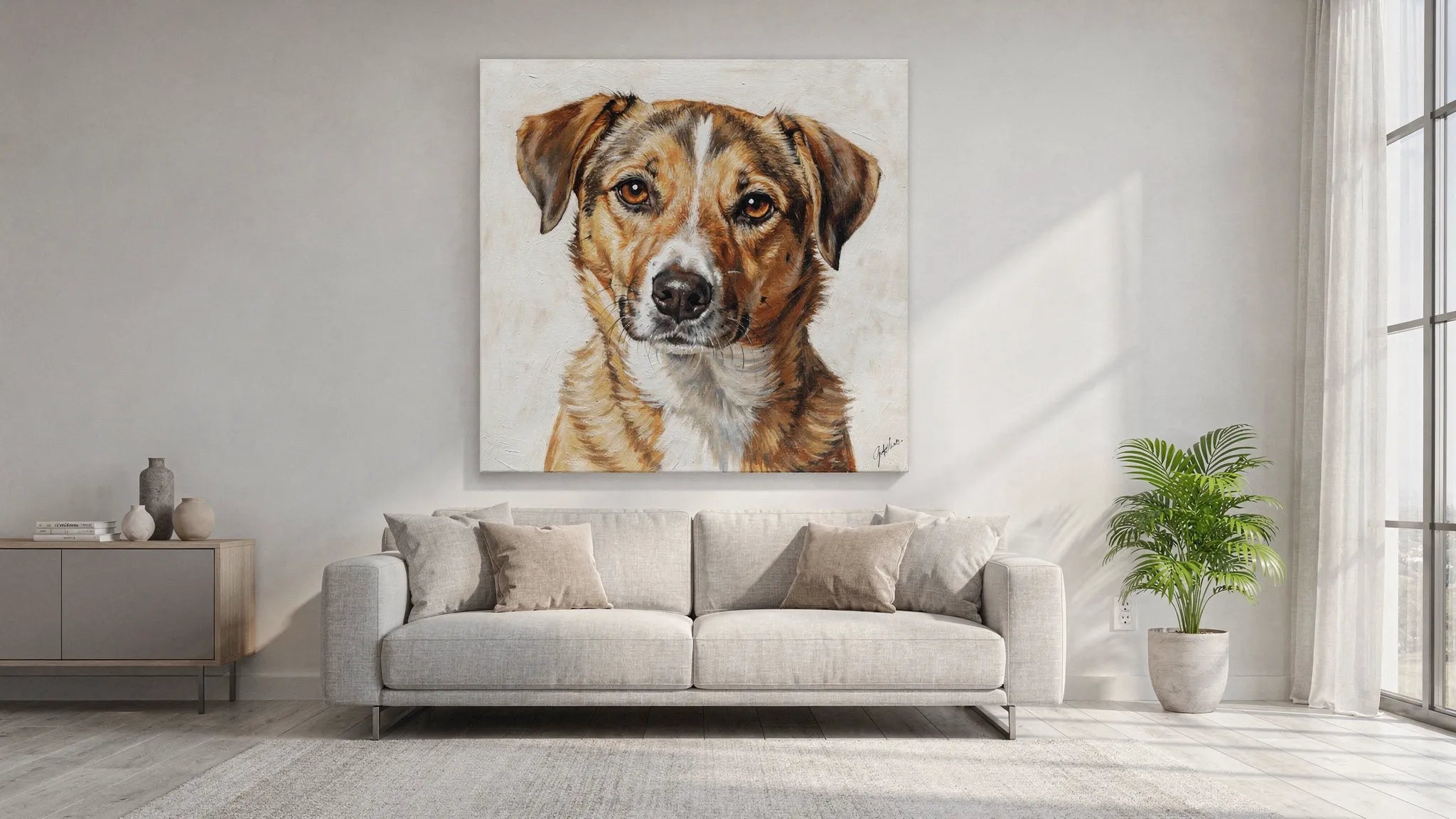 Leinwandbilder XXL: Welche Größe passt in welchen Raum?