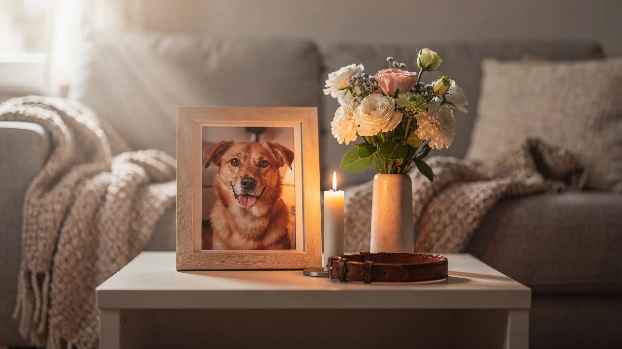 Andenken an verstorbenen Hund: Ideen, die Trost spenden