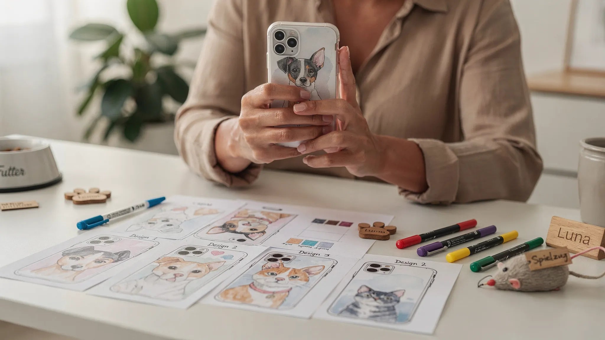 Handyhülle mit Haustiermotiv: Ideen und Gestaltungstipps