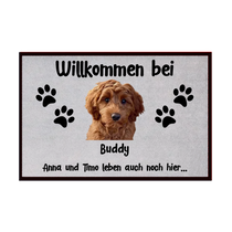 Fußmatte mit Tierfoto