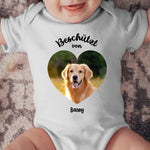 Beschermd door - Gepersonaliseerde babyromper met foto 
