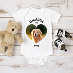 Beschermd door - Gepersonaliseerde babyromper met foto 