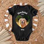 Beschermd door - Gepersonaliseerde babyromper met foto 