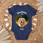 Beschermd door - Gepersonaliseerde babyromper met foto 
