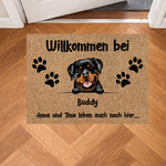 Gepersonaliseerde deurmat