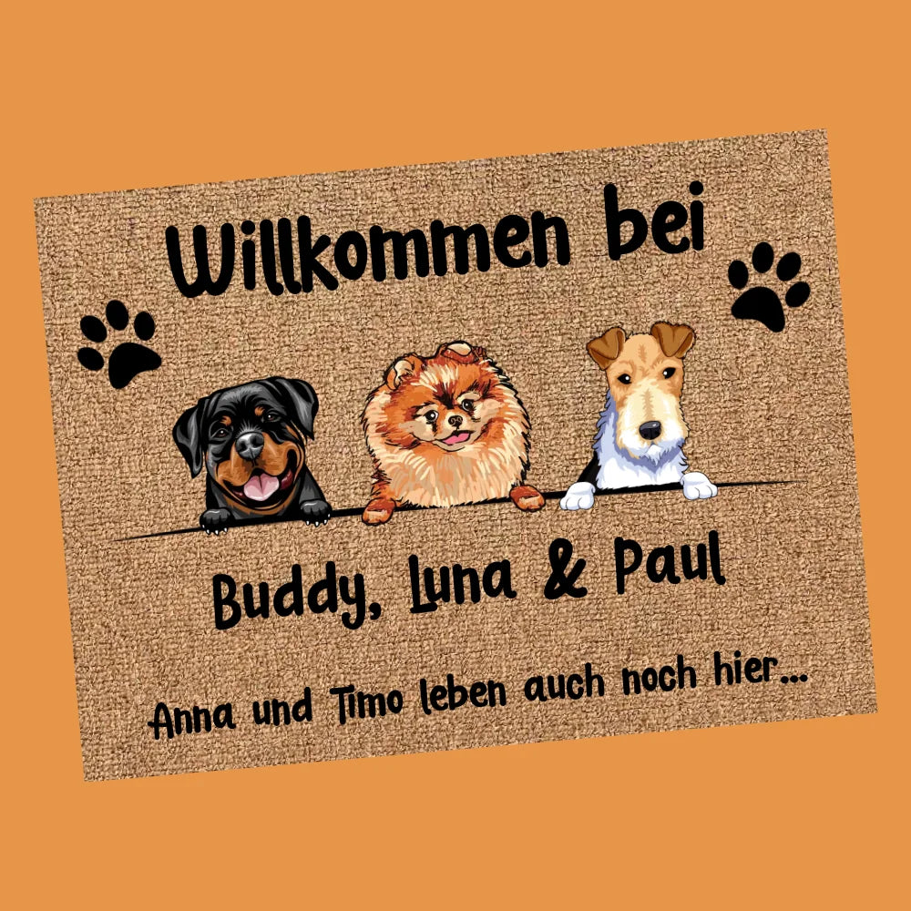 Gepersonaliseerde deurmat