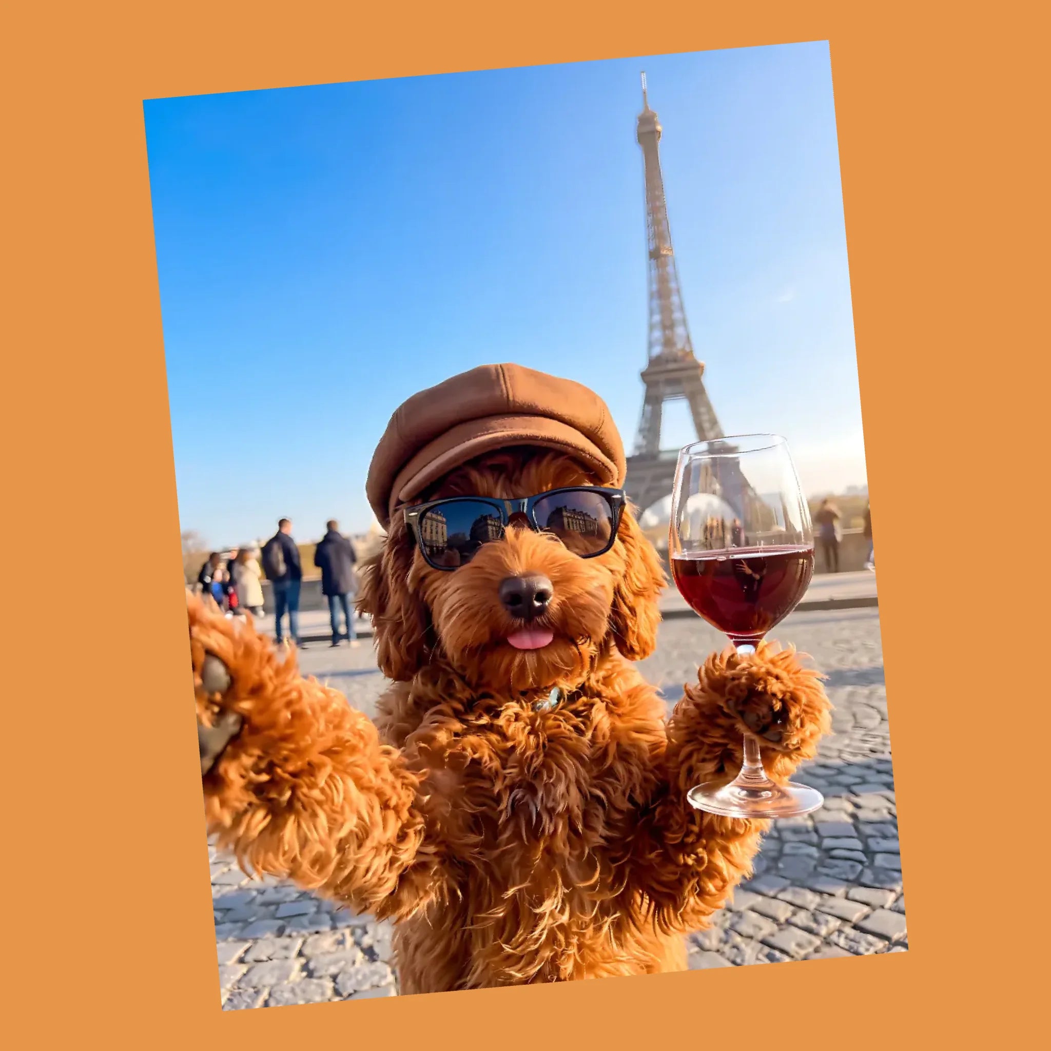 Paris Selfie Stil