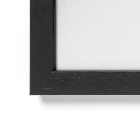 Upgrade: Ingelijst + met glas (90x120)
