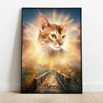 Gepersonaliseerde portretposter en canvas - Zonstijl 