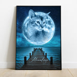 Gepersonaliseerd portret - Maanstijl 