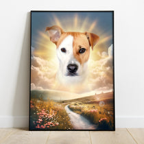 Gepersonaliseerde portretposter en canvas - Zonstijl 