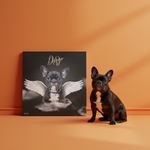 Gepersonaliseerd portret - Witte Engel Stijl 