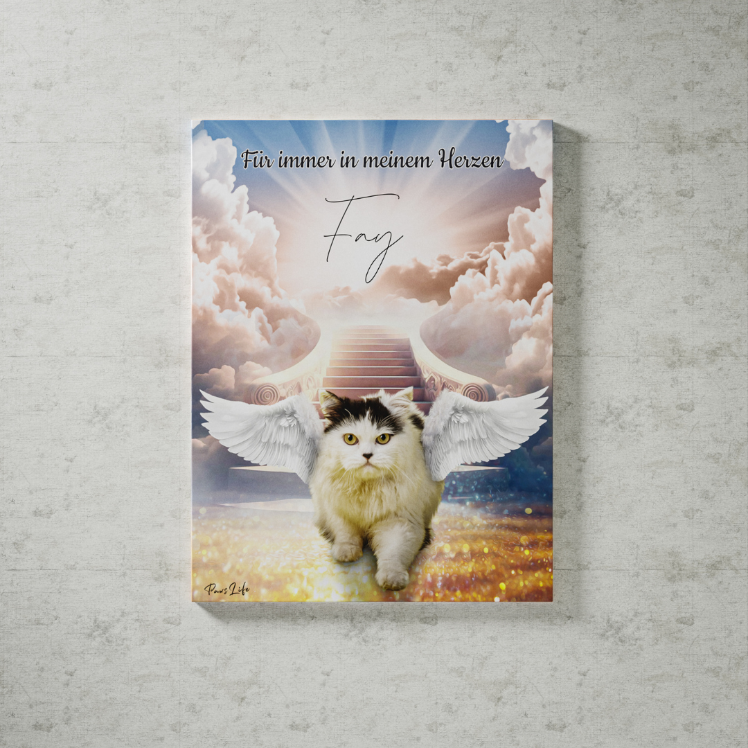 Gepersonaliseerd portret - Hemelse engelstijl 