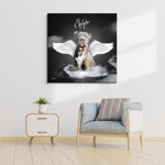 Gepersonaliseerd portret - Witte Engel Stijl 