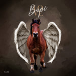 Gepersonaliseerd portret - Engel in aquarelstijl