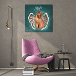 Gepersonaliseerd portret - Engel in aquarelstijl